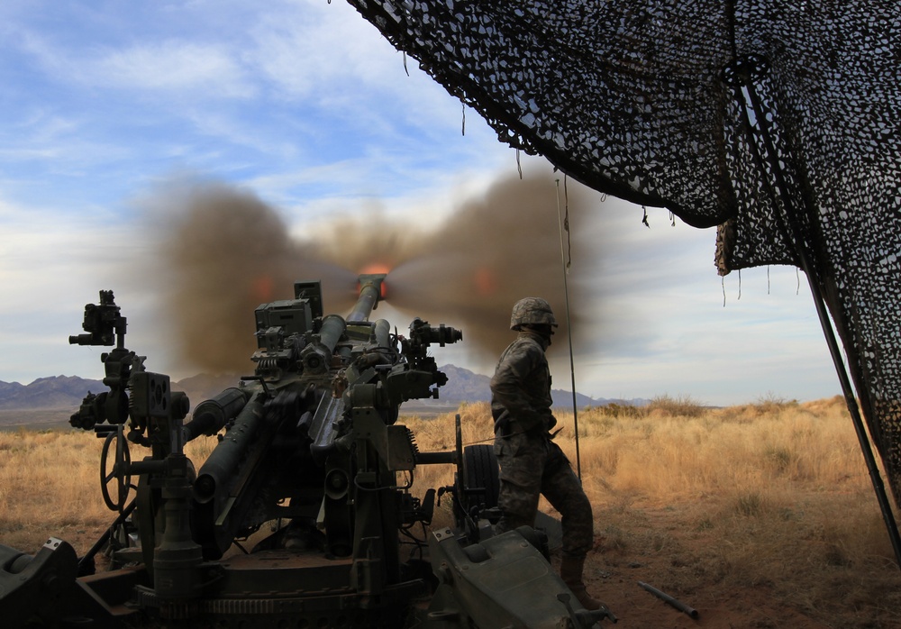 Howitzer team proves tough during Exercise Iron Strike
