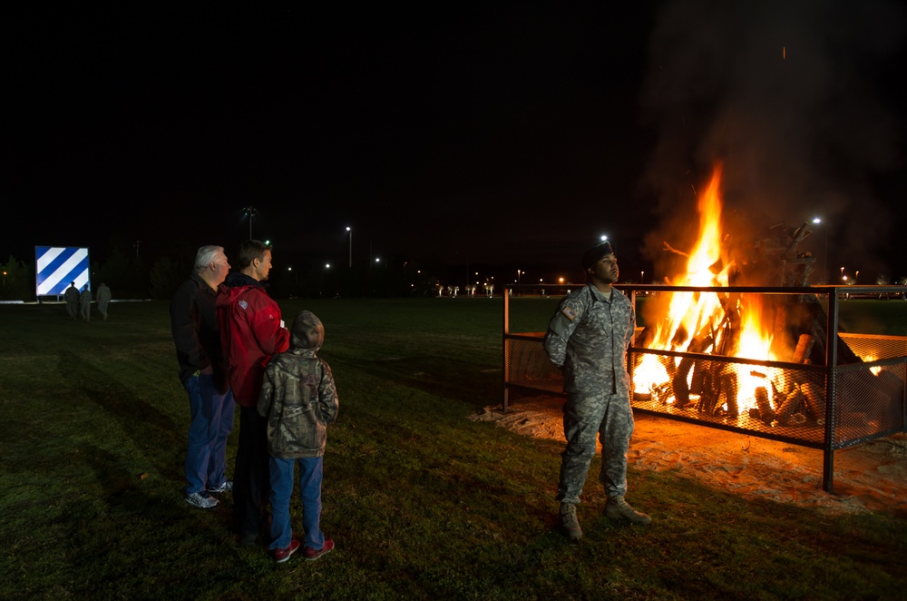 Fallen Soldiers’ living memorial re-forged in the fires of the Eastern Redbud