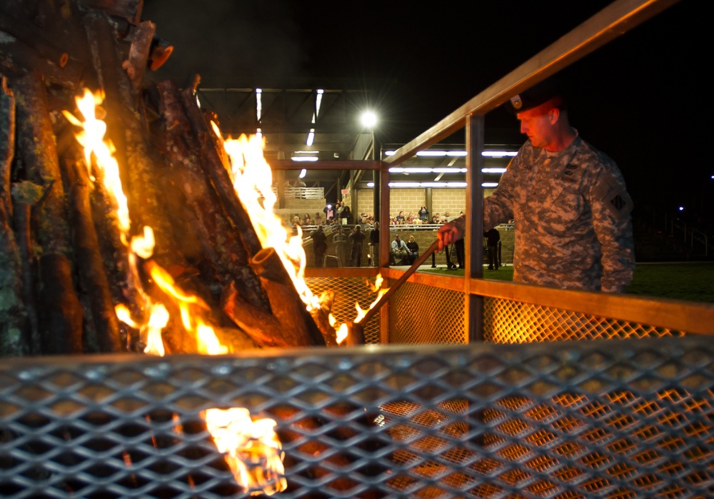 Fallen Soldiers’ living memorial re-forged in the fires of the Eastern Redbud