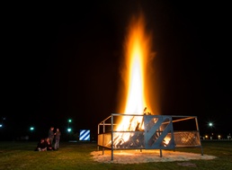 Fallen Soldiers’ living memorial re-forged in the fires of the Eastern Redbud