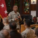 Lt. Gen. Robert S. Ferrell all-hands meeting