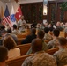 Lt. Gen. Robert S. Ferrell all-hands meeting