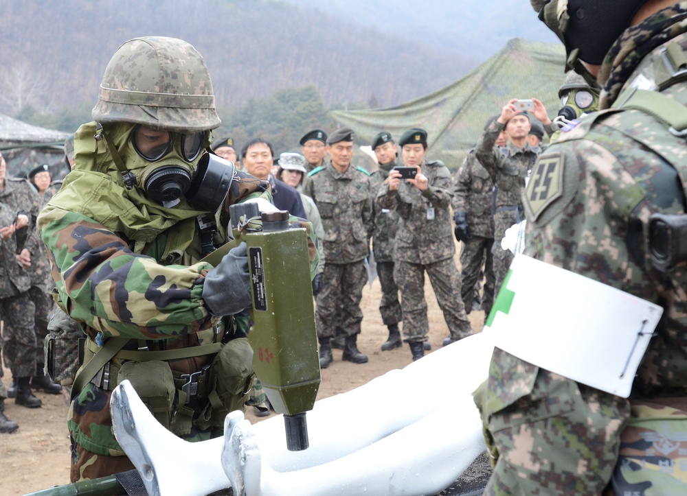 US, ROK armies work together on CBRNE doctrine