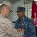 PHIBRON 5 holds change of command ceremony at sea