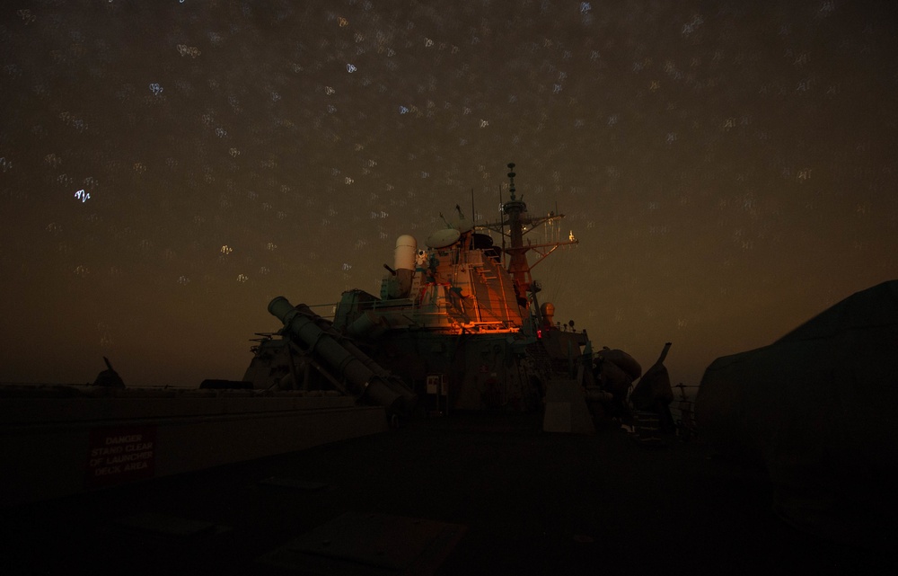 USS Mitscher operations