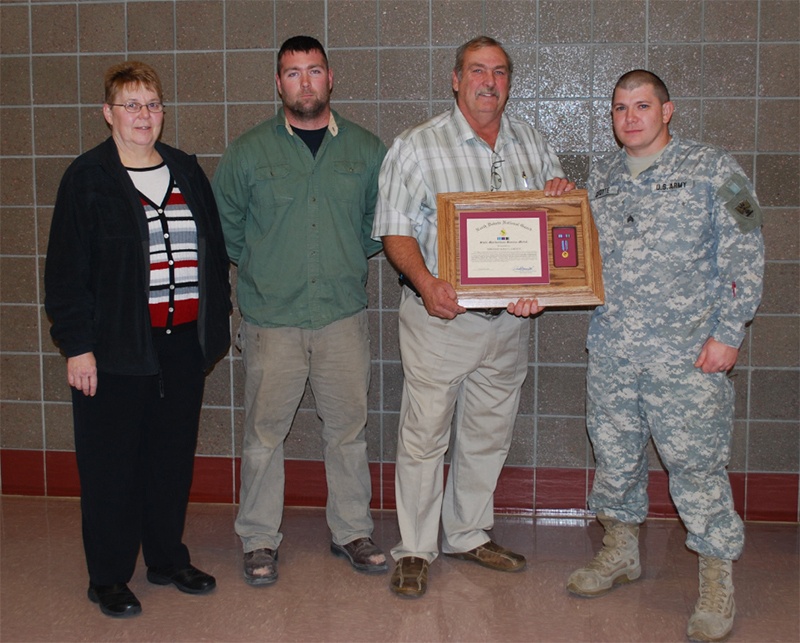 Guardsman awarded for saving man's life