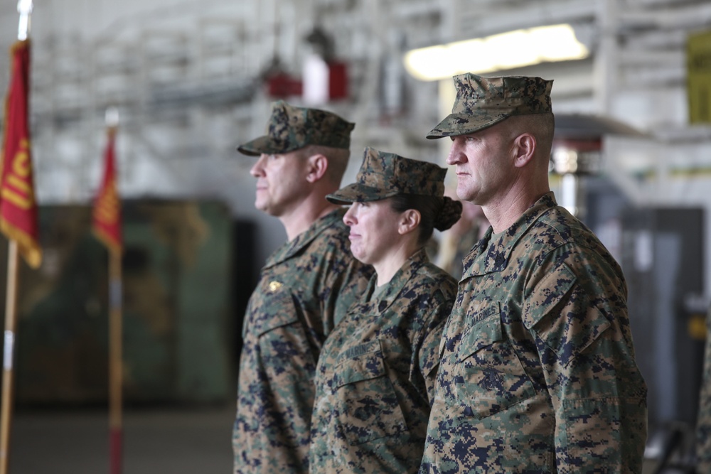 Marine Heavy Helicopter Squadron 464 receives new sergeant major