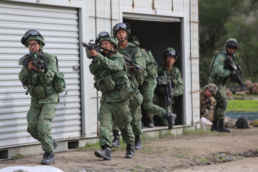 Marines team up with Singaporean Armed Forces for Valiant Mark 14.2