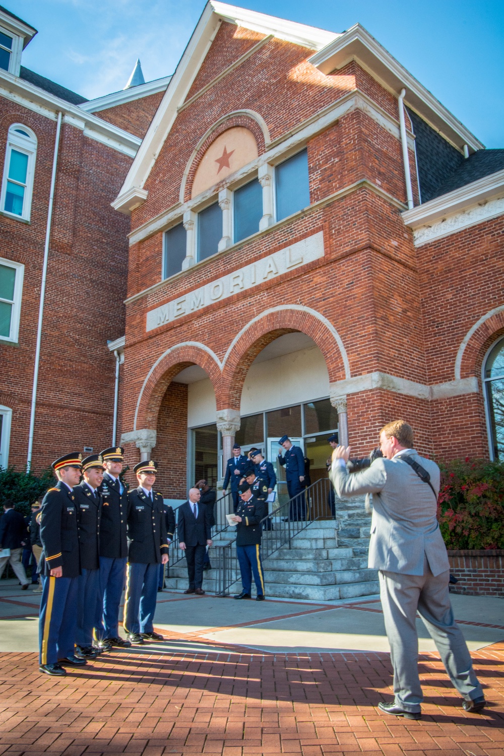 ROTC commissioning ceremony