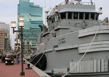 Army tug at the Army-Navy game