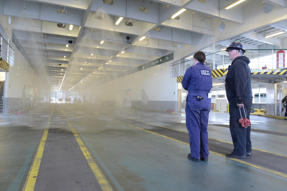 WSF Puyallup completes annual Coast Guard certificate of inspection