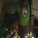 USS Carl Vinson arresting gear wire maintenance