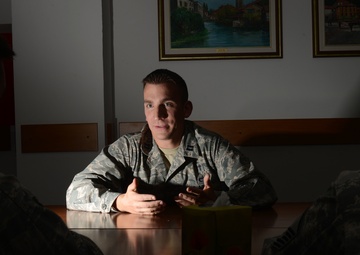 Chaplain help other cope with grief