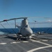 Fire Scout flight operations abaord littoral combat ship USS Fort Worth (LCS 3)