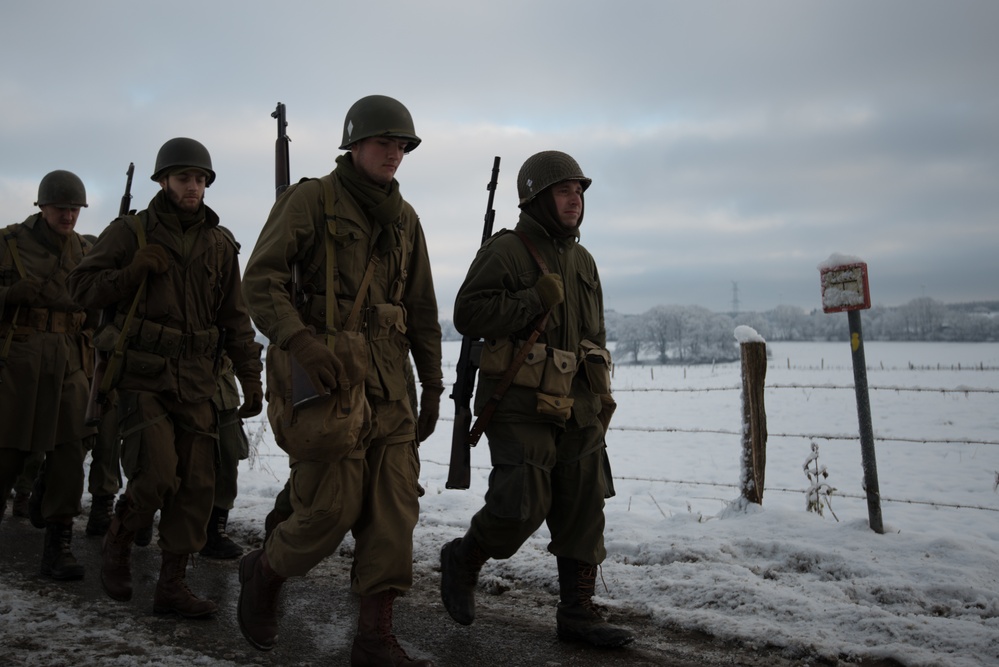 Battle of the Bulge's 70th anniversary commemorations - static displays