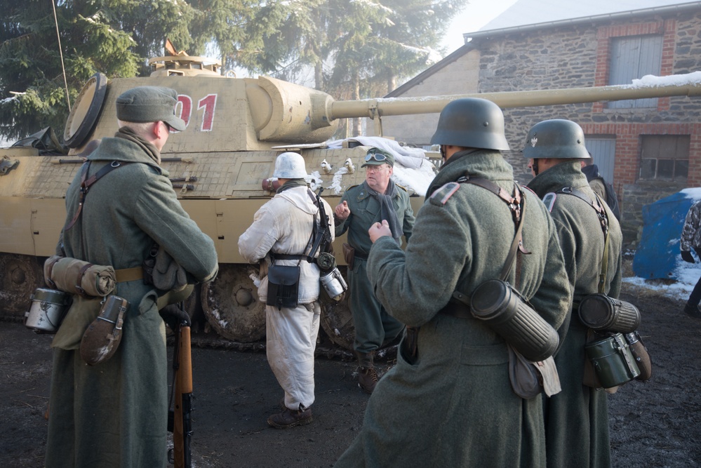 Battle of the Bulge's 70th anniversary commemorations - static displays