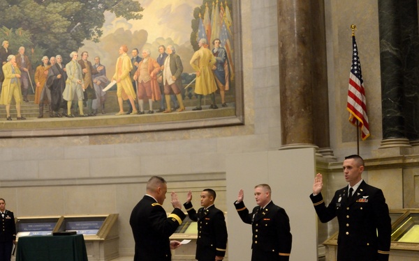 MIRC commanding general commissions GMU ROTC cadets