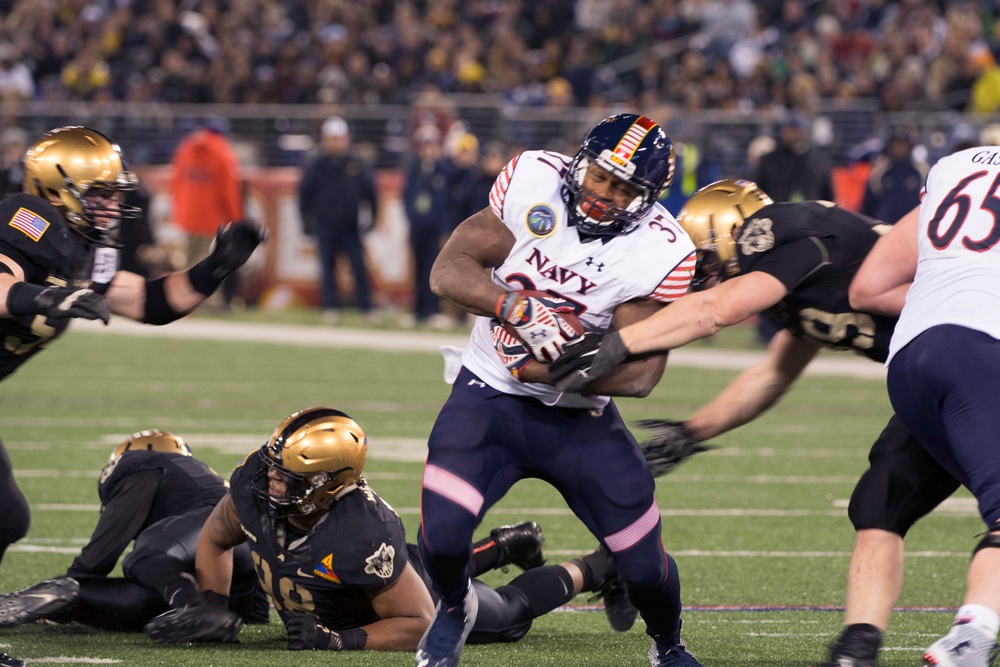 Navy rolls to 13th straight win over Army