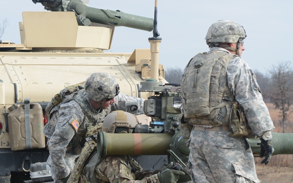 Legion, Bastogne conduct TOW missile training