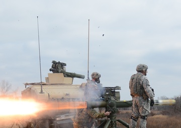 Legion, Bastogne conduct TOW missile training 