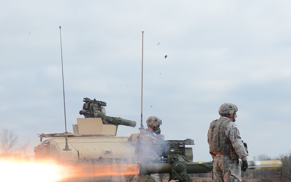Legion, Bastogne conduct TOW missile training
