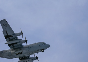 Alaska Air National Guard aircraft practice takeoff and landing techniques