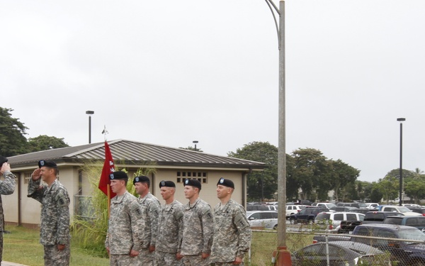 Pacific's only Army dive unit conducts underwater change of command