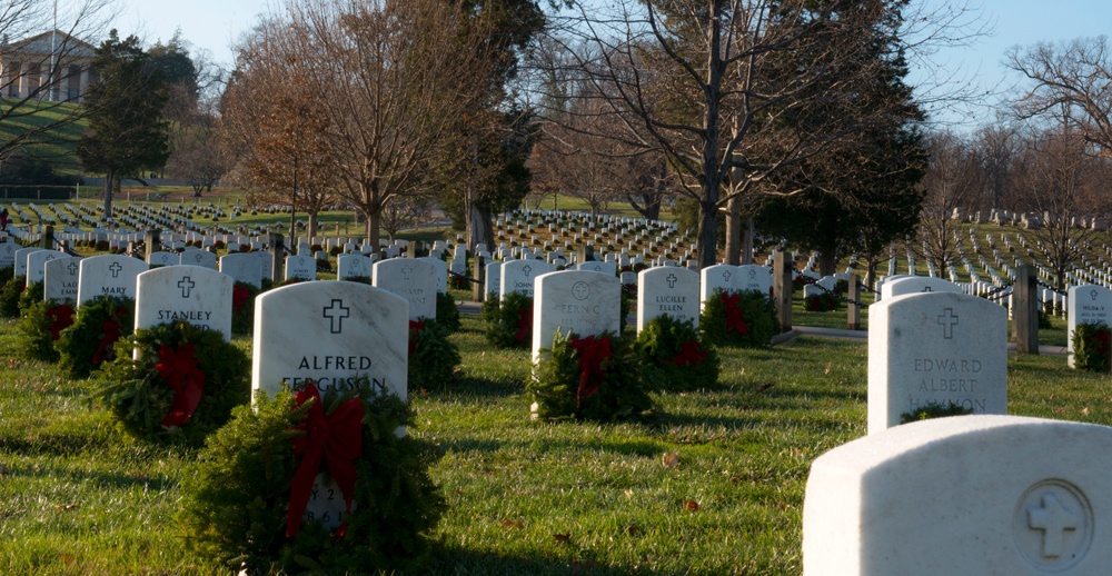 National Wreaths Across America Day at Arlington National Cemetery