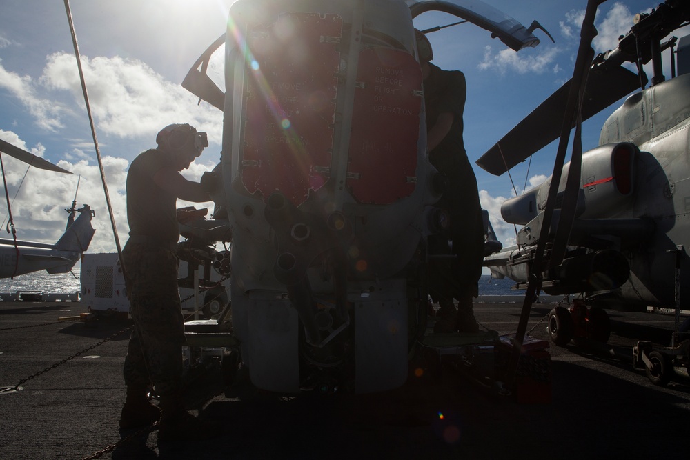 Aviation Marines Conduct Deployment Maintenance