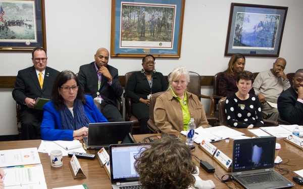 Army Reserve Council on Accreditation visits 108th