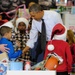 President delivers toys to JBAB, helps sort Toys for Tots donations