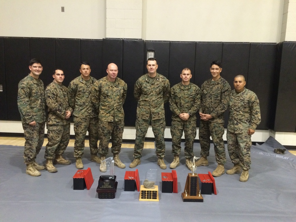 1st LEB Marines take top shot trophies