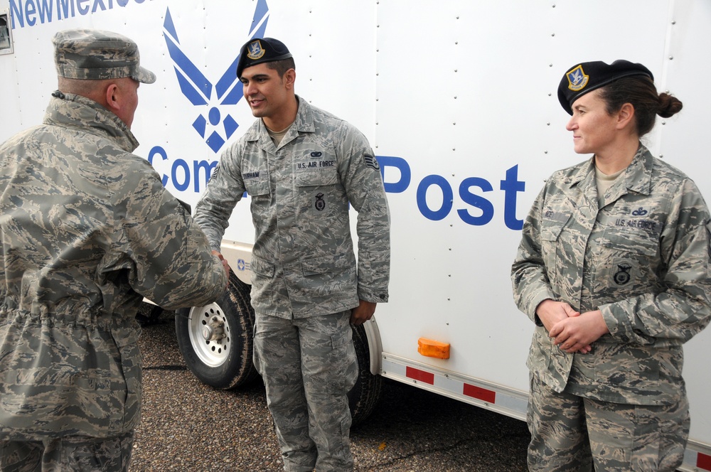 NGB senior enlisted advisor visits New Mexico National Guard