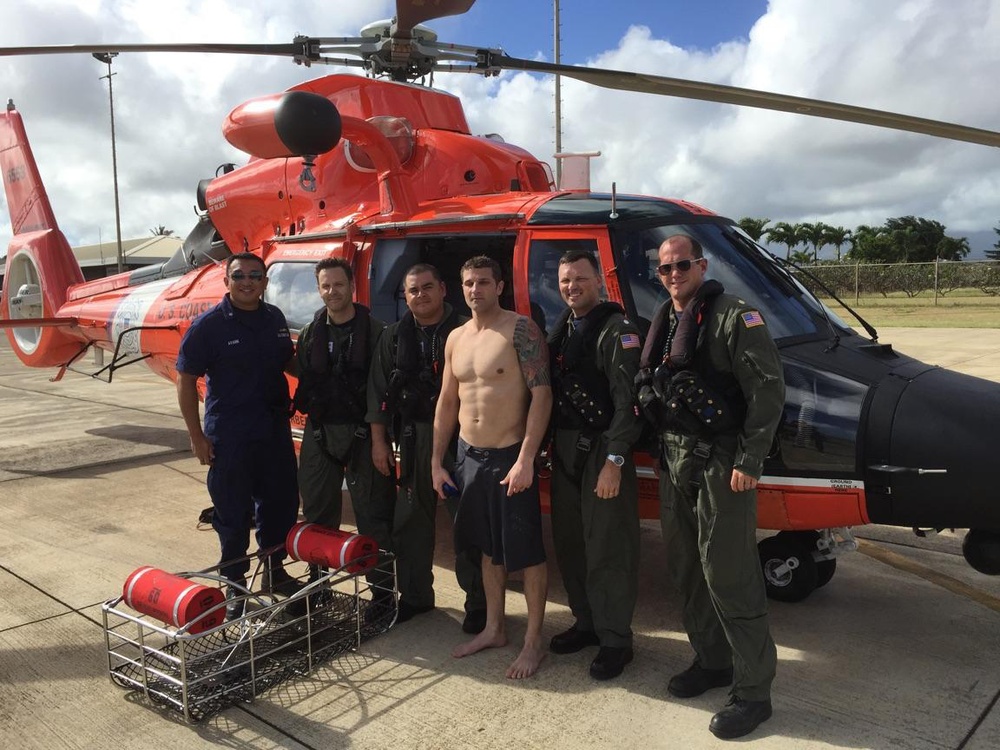 Coast Guard crew rescues man off Kauai