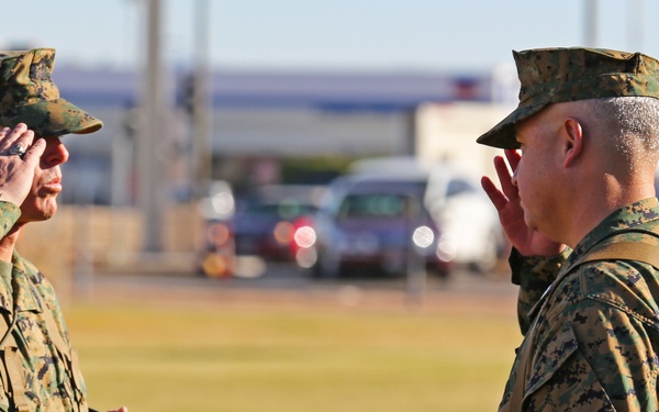 Passing of the Torch: MCAS Yuma Post &amp; Relief Ceremony