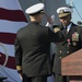 USS McCampbell change of command
