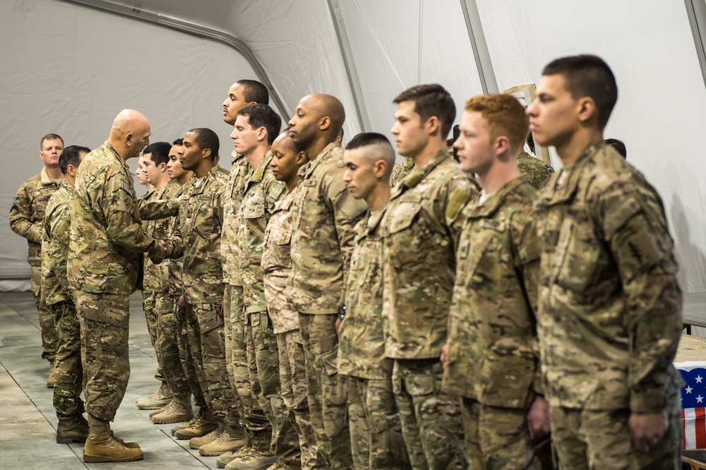 US Army Chief of Staff Gen. Ray Odierno visits Afghanistan