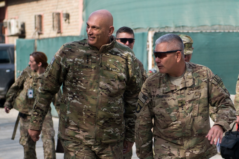 US Army Chief of Staff Gen. Ray Odierno visits Afghanistan