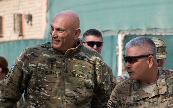 US Army Chief of Staff Gen. Ray Odierno visits Afghanistan