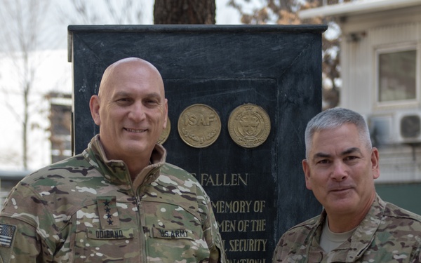 US Army Chief of Staff Gen. Ray Odierno visits Afghanistan