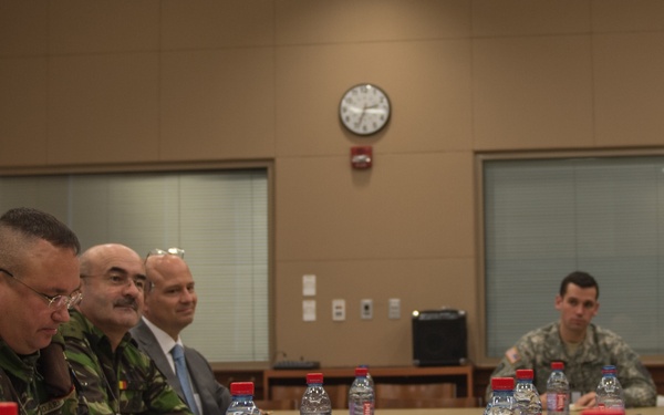 US Army Chief of Staff Gen. Ray Odierno visits Romania army leadership