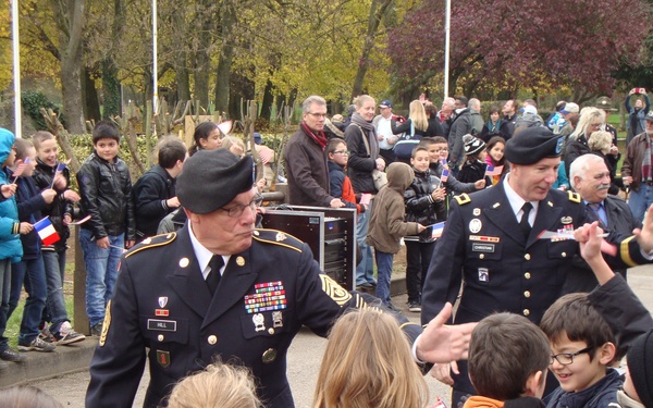 ‘Iron Men of Metz’ commemorate 70 years of liberation