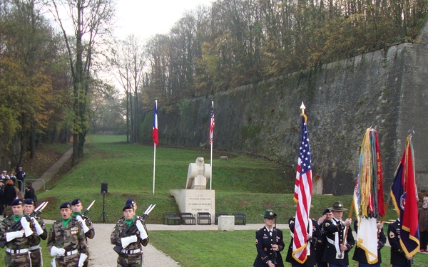 ‘Iron Men of Metz’ commemorate 70 years of liberation
