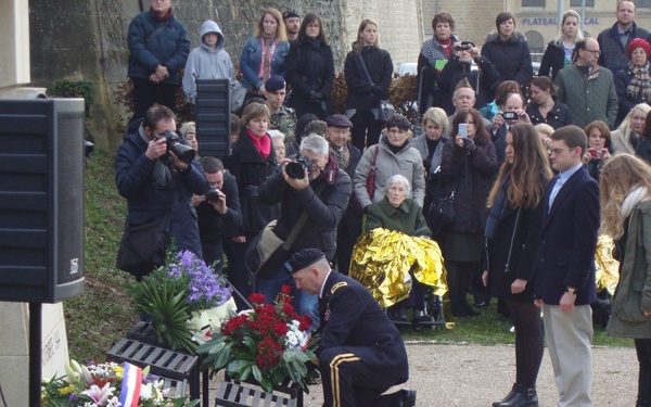 ‘Iron Men of Metz’ commemorate 70 years of liberation