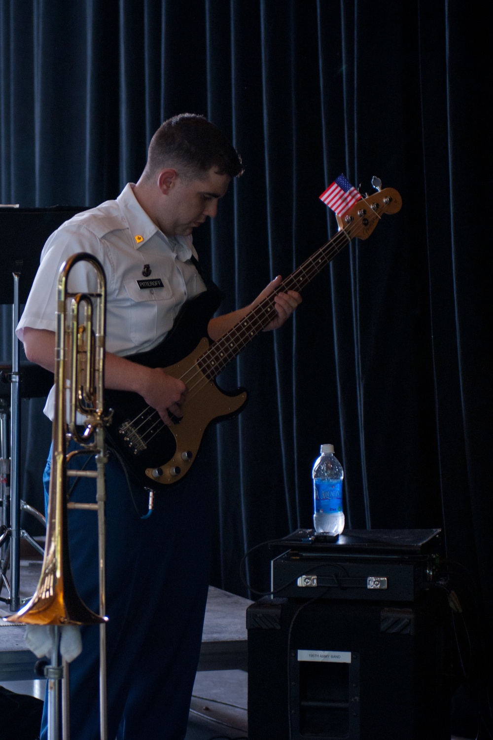 195th Army Band brings tunes to community