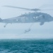 Commander, Task Group 56.1 explosive ordnance disposal technicians conduct Helicopter Cast and Recovery