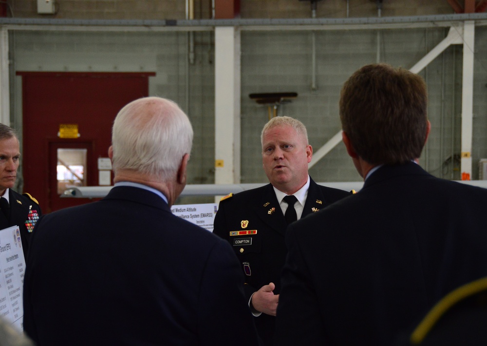 Army Electronic Proving Ground Commander briefs Arizona Members of Congress