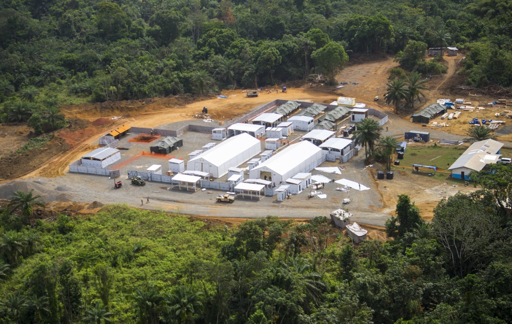 Gbediah Ebola treatment unit nearly complete