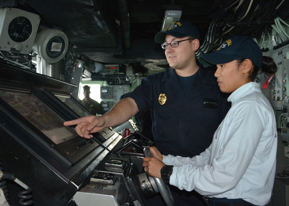 USS Iwo Jima activity