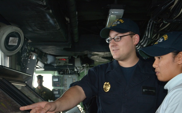 USS Iwo Jima activity